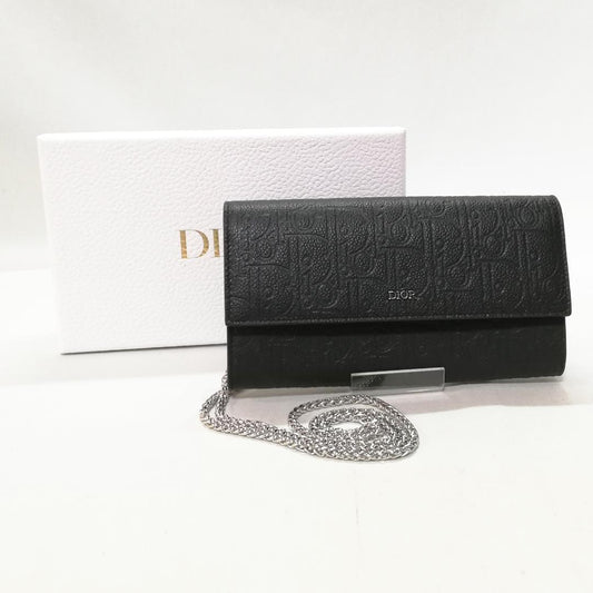Dior Wallet Chain Black