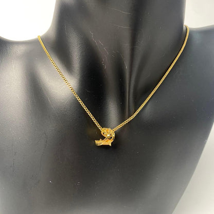 Saint Laurent Twist Yslpendant Necklace — view 3