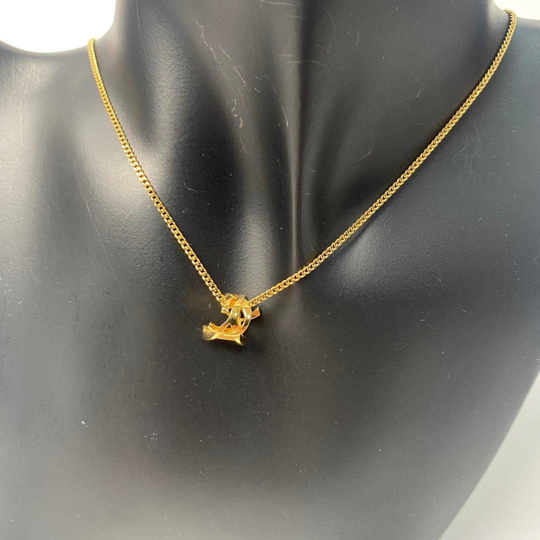 Saint Laurent Twist Yslpendant Necklace — view 4