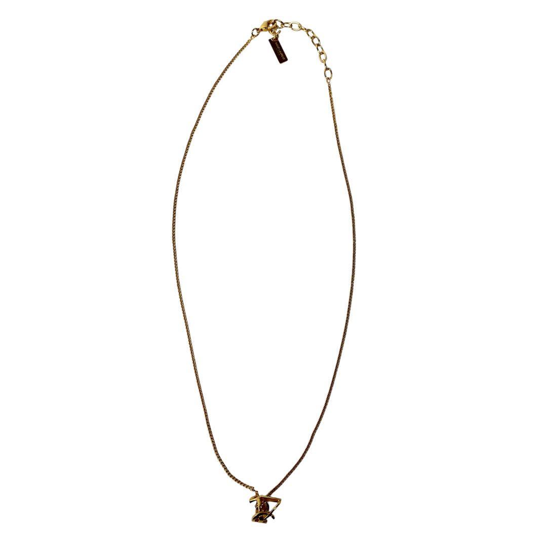 Saint Laurent Twist Yslpendant Necklace — view 5