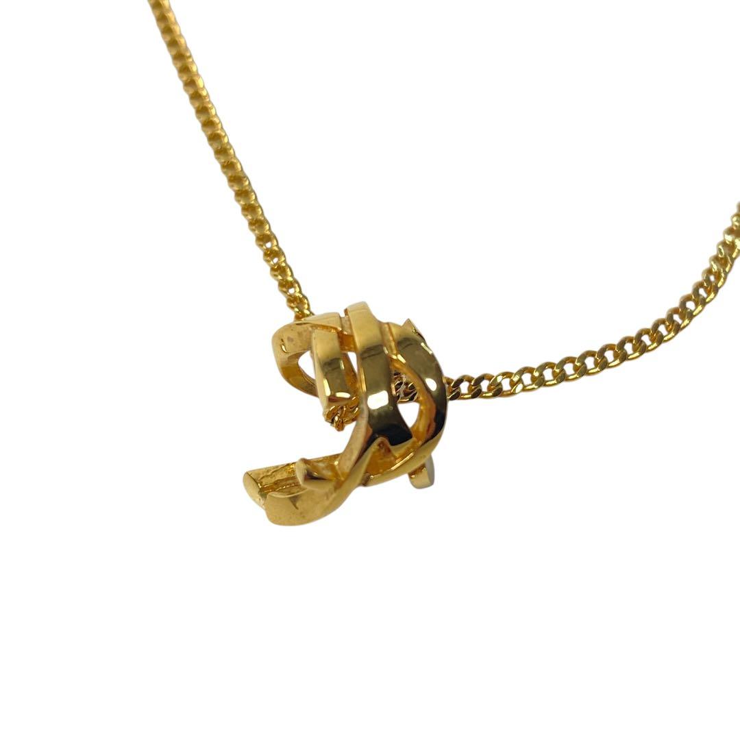 Saint Laurent Twist Yslpendant Necklace — view 9