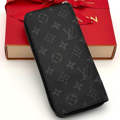 Louis Vuitton Wallet Black Monogram Eclipse Zippy — view 2