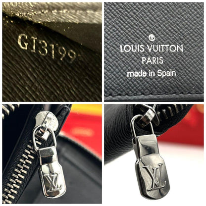 Louis Vuitton Wallet Black Monogram Eclipse Zippy — view 8