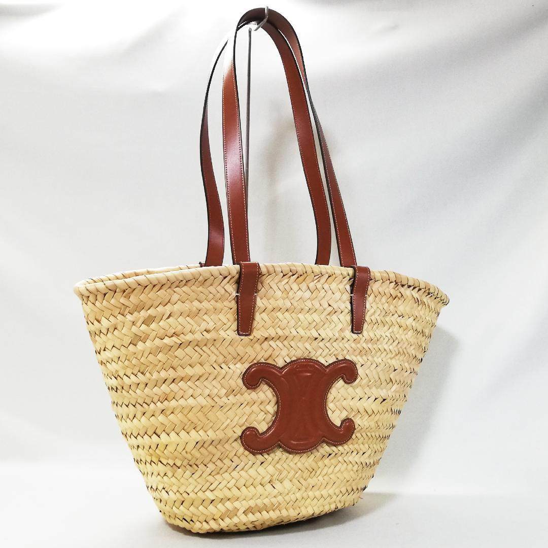 Celine Trio Raffia Tote — view 2