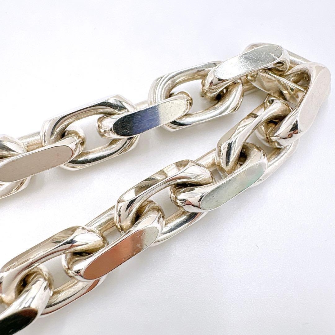 Tiffany & Co Makers Wide Chain Combi Silver 18K