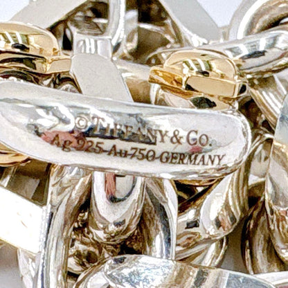 Tiffany & Co Makers Wide Chain Combi Silver 18K