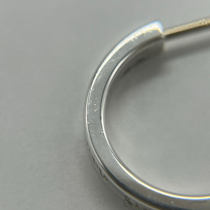 Tiffany & Co Tiffany 1837 Narrow Hoop Earrings Small Ag925