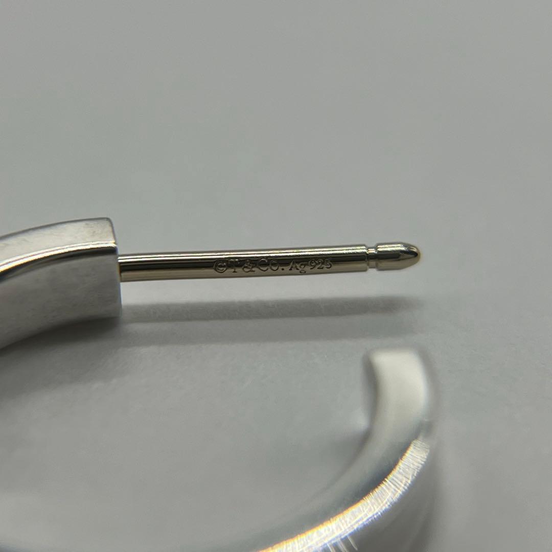 Tiffany & Co Tiffany 1837 Narrow Hoop Earrings Small Ag925