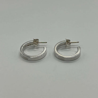 Tiffany & Co Tiffany 1837 Narrow Hoop Earrings Small Ag925