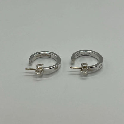 Tiffany & Co Tiffany 1837 Narrow Hoop Earrings Small Ag925
