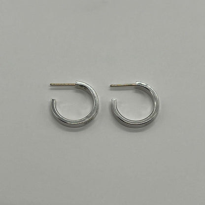 Tiffany & Co Tiffany 1837 Narrow Hoop Earrings Small Ag925