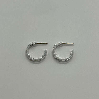 Tiffany & Co Tiffany 1837 Narrow Hoop Earrings Small Ag925