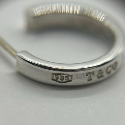 Tiffany & Co Tiffany 1837 Narrow Hoop Earrings Small Ag925