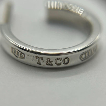 Tiffany & Co Tiffany 1837 Narrow Hoop Earrings Small Ag925