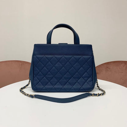 Chanel Business Affinity CC Logo Shoulder Bag