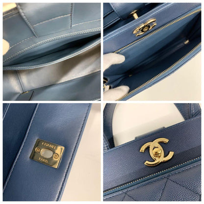 Chanel Business Affinity CC Logo Shoulder Bag