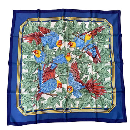 Hermes Carre 90 les Perroquets