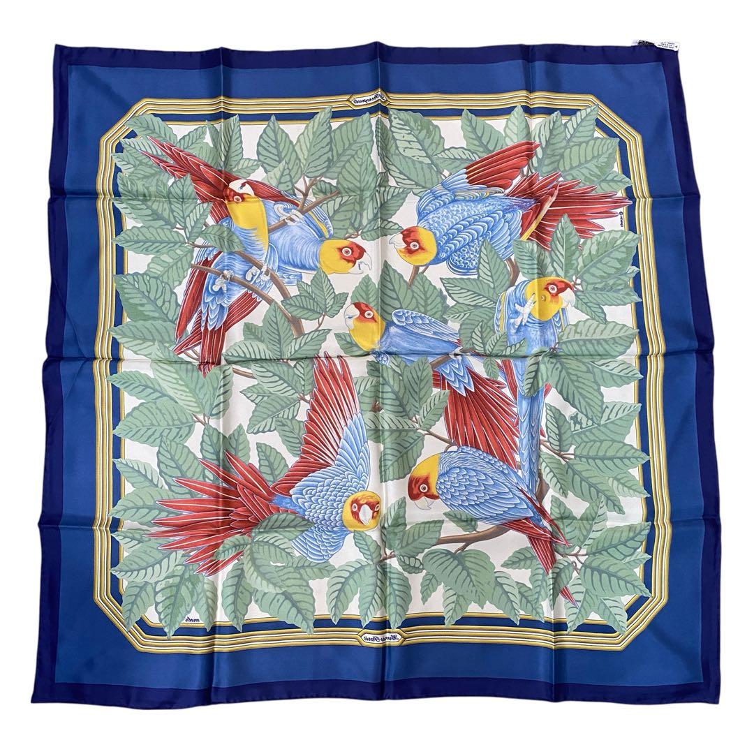 Hermes Carre 90 les Perroquets
