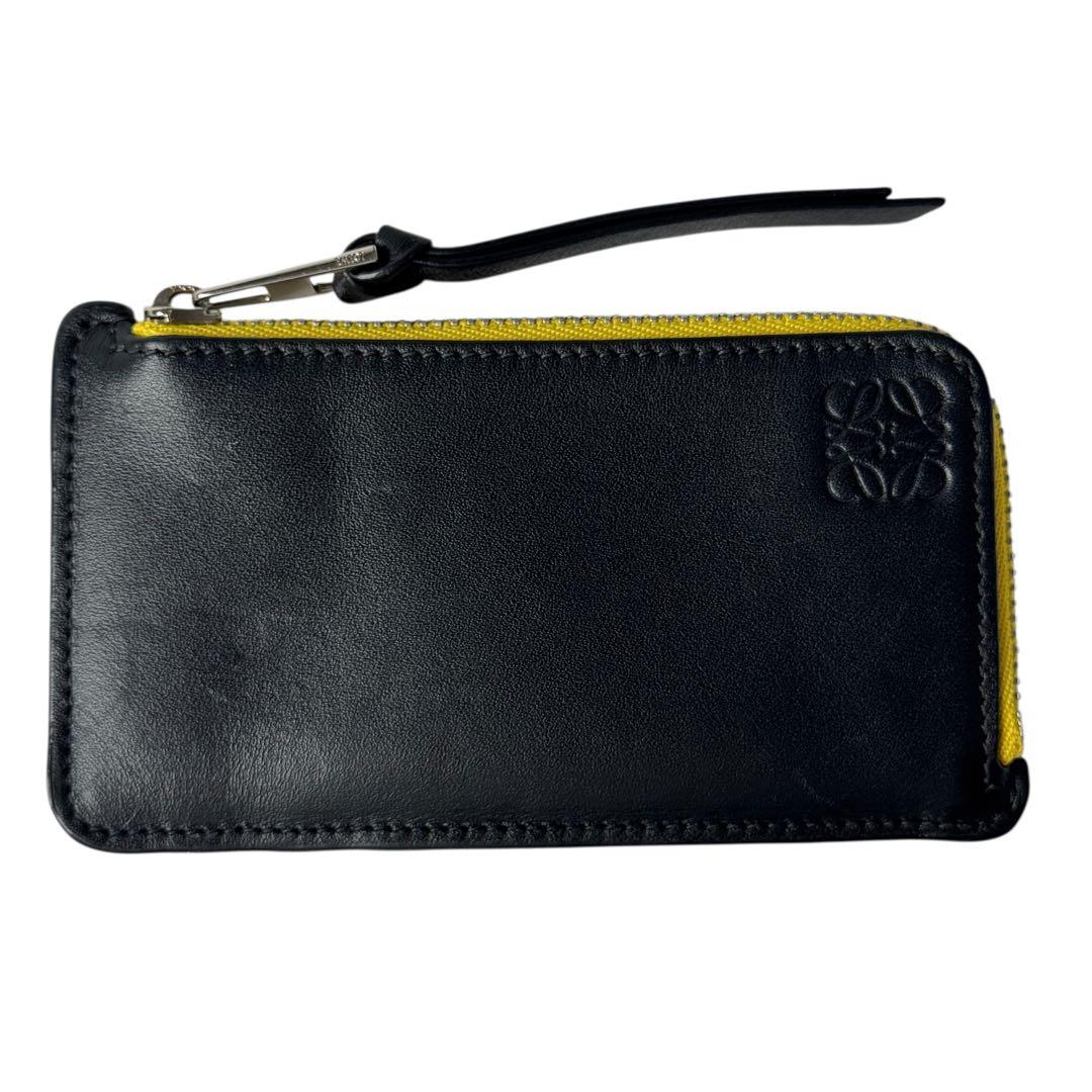 Loewe Anagram Multicolor Coin Case Card Purse — view 2