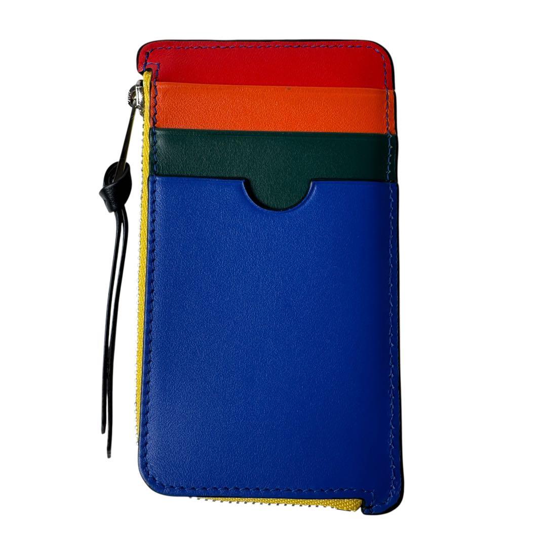 Loewe Anagram Multicolor Coin Case Card Purse — view 3