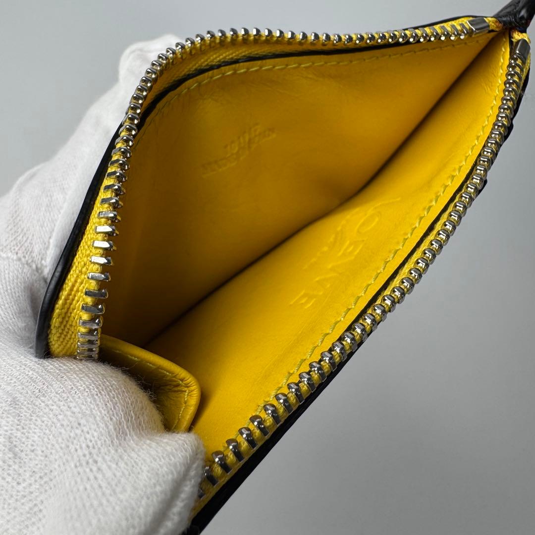 Loewe Anagram Multicolor Coin Case Card Purse — view 4