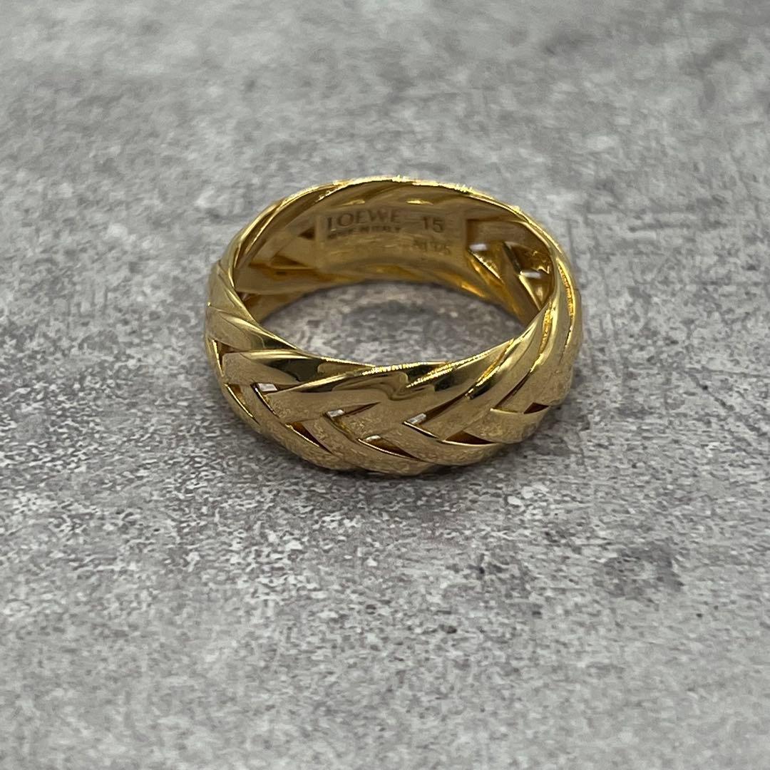 Loewe Braided Ring Gold