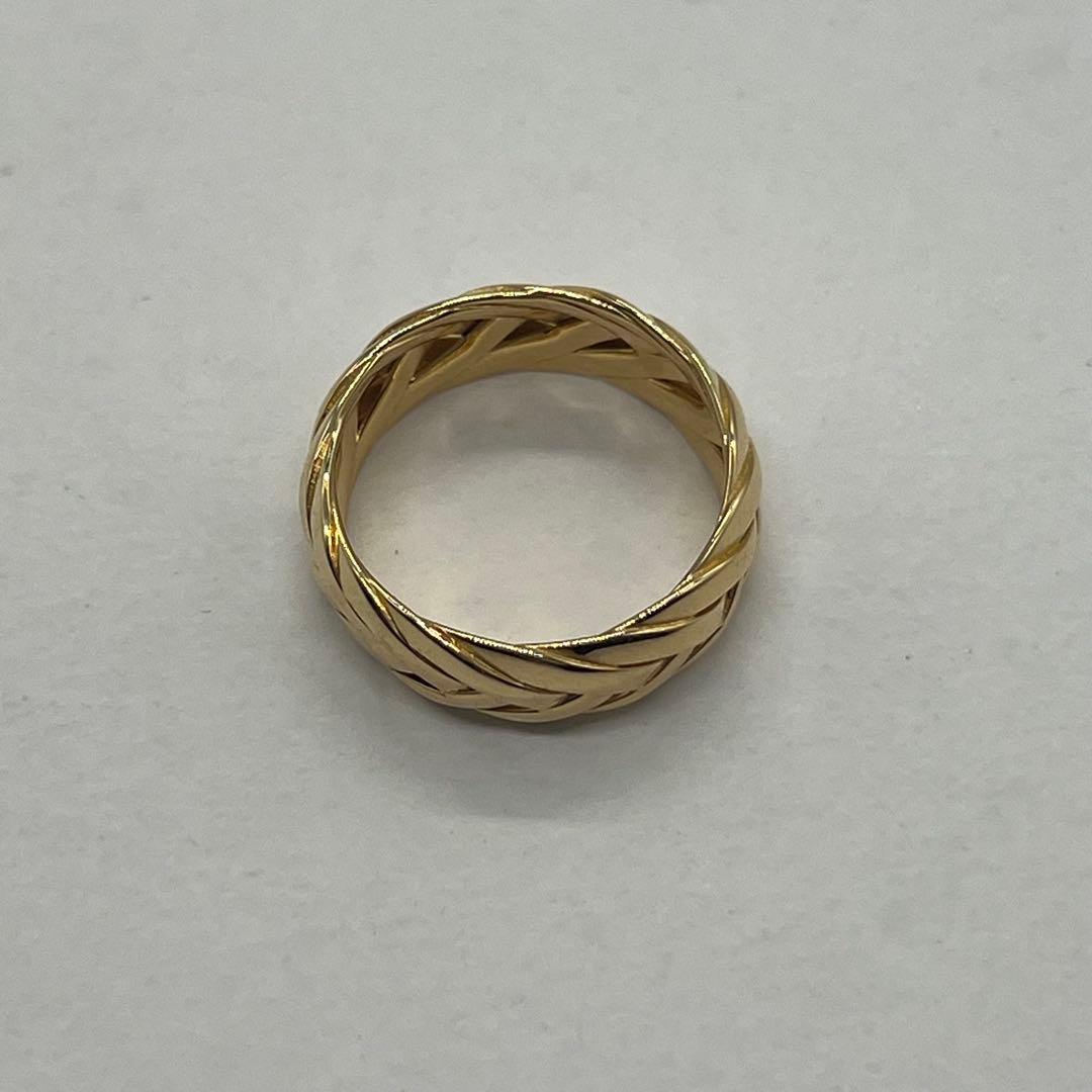 Loewe Braided Ring Gold — view 7