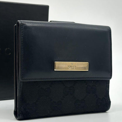 Gucci Era Vintage GG Canvas Bifold Wallet