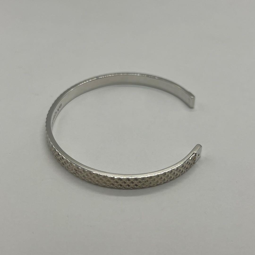 Tiffany & Co Tiffany Diamond Point Cuff Bangle Ag925