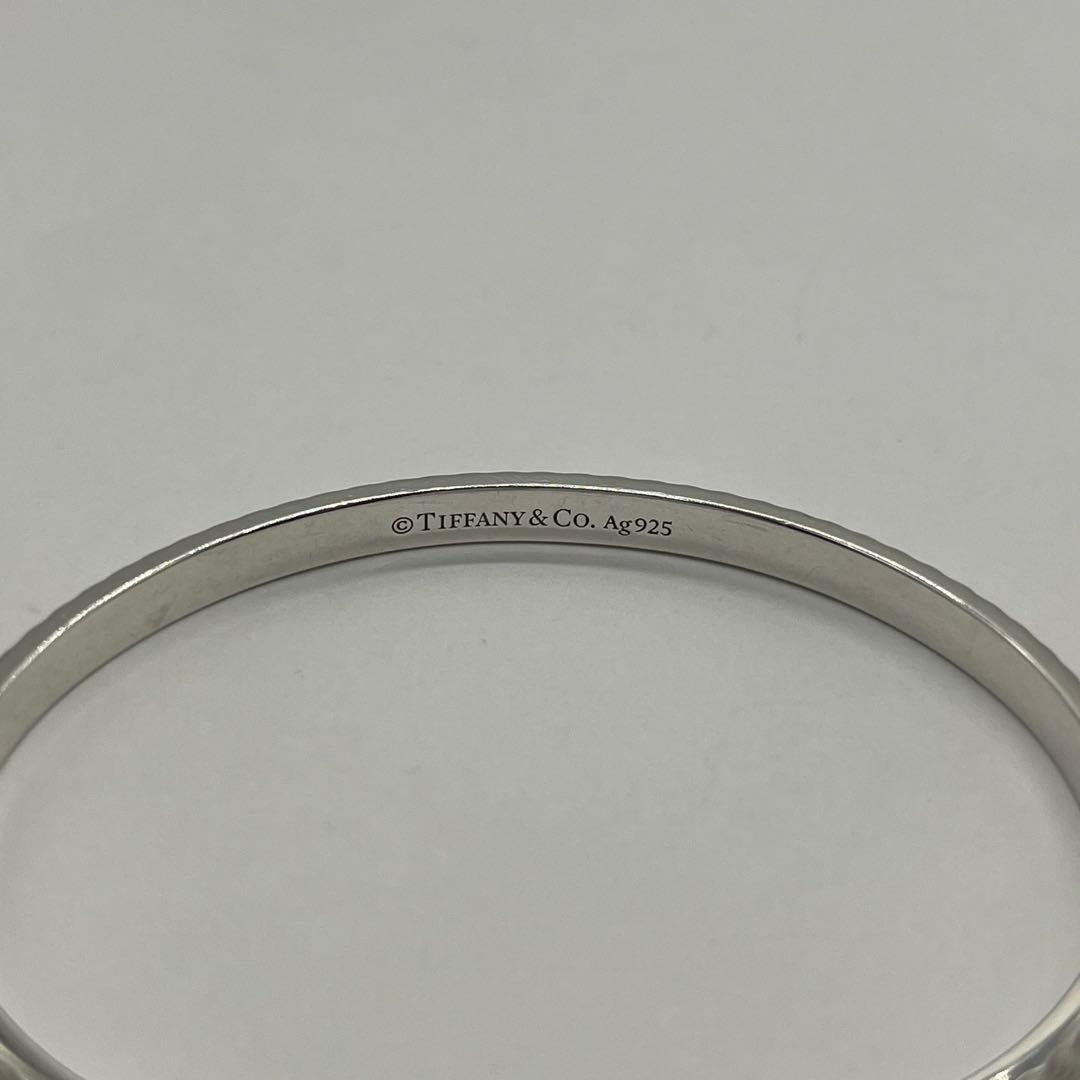 Tiffany & Co Tiffany Diamond Point Cuff Bangle Ag925