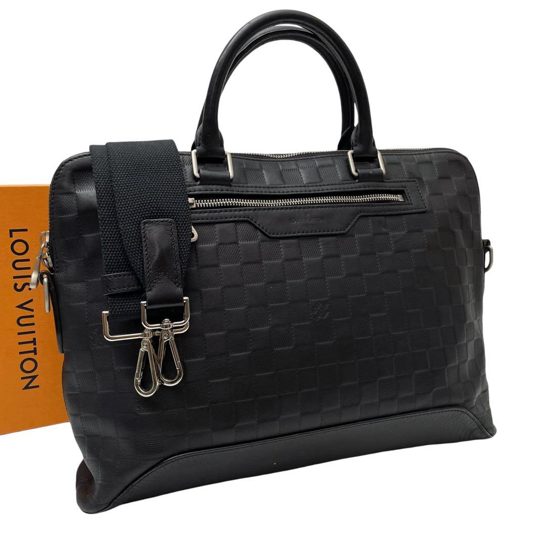 Louis Vuitton Damier Infini 2-Way Hand Shoulder Business Bag