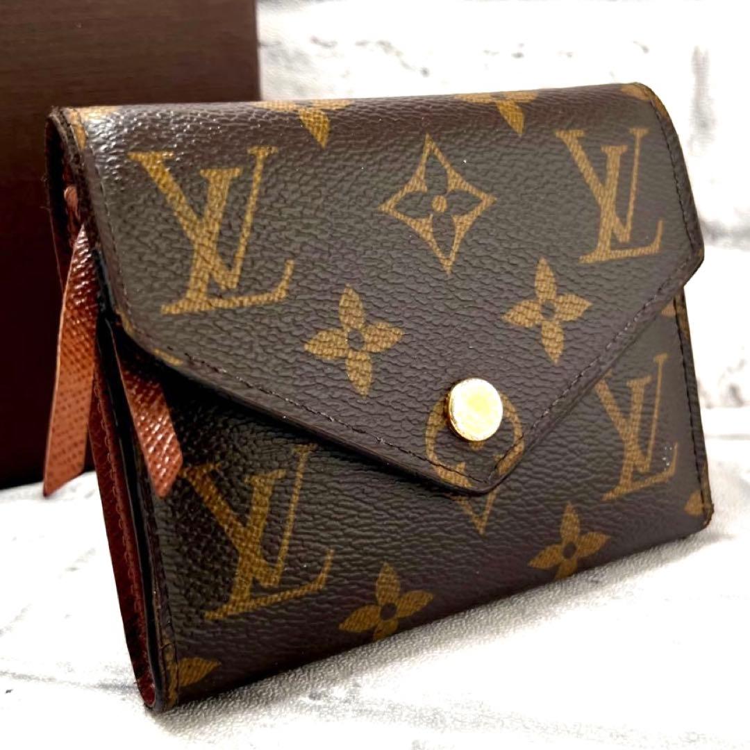 Louis Vuitton Monogram Portefeuille Victorine Trifold Wallet
