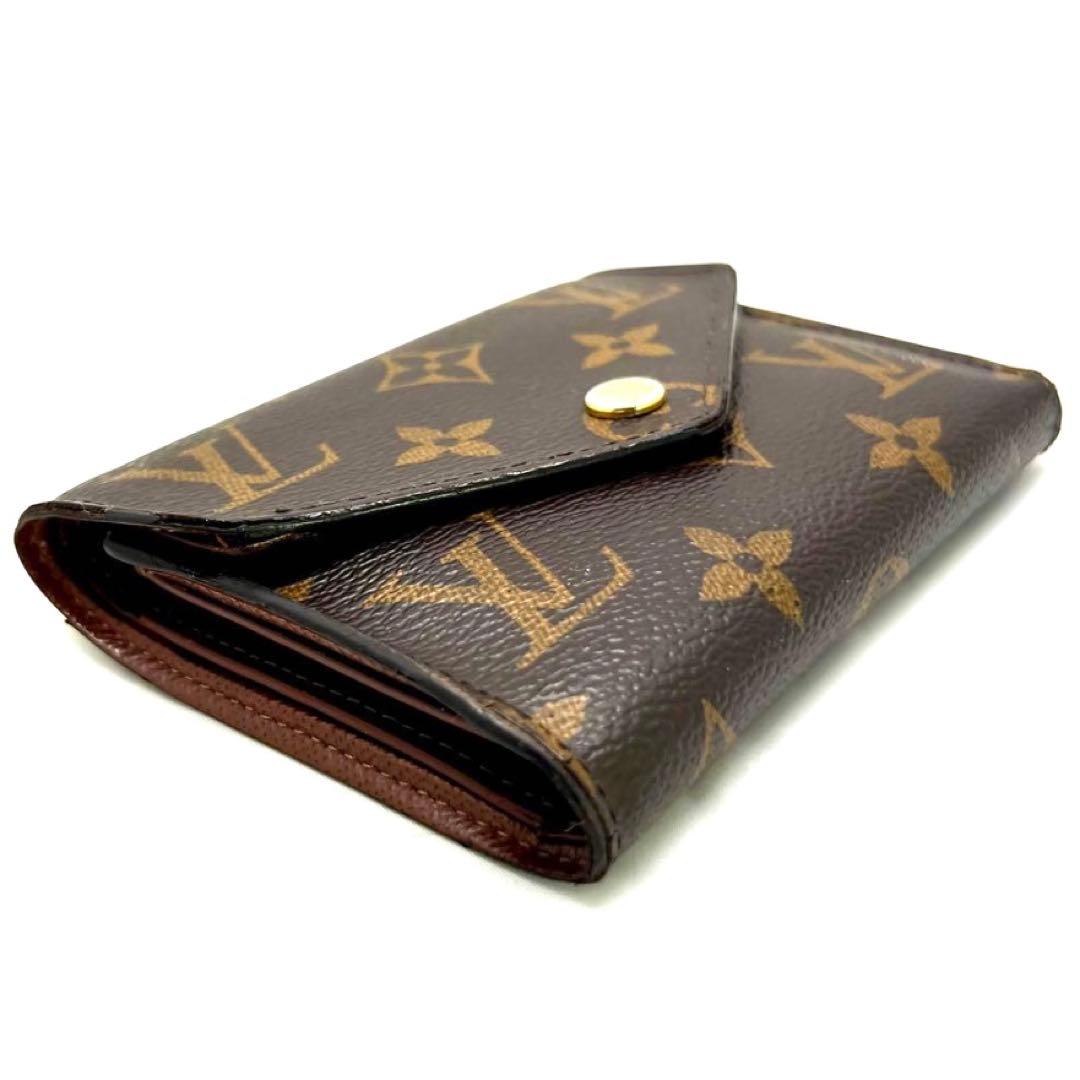 Louis Vuitton Monogram Portefeuille Victorine Trifold Wallet — view 4