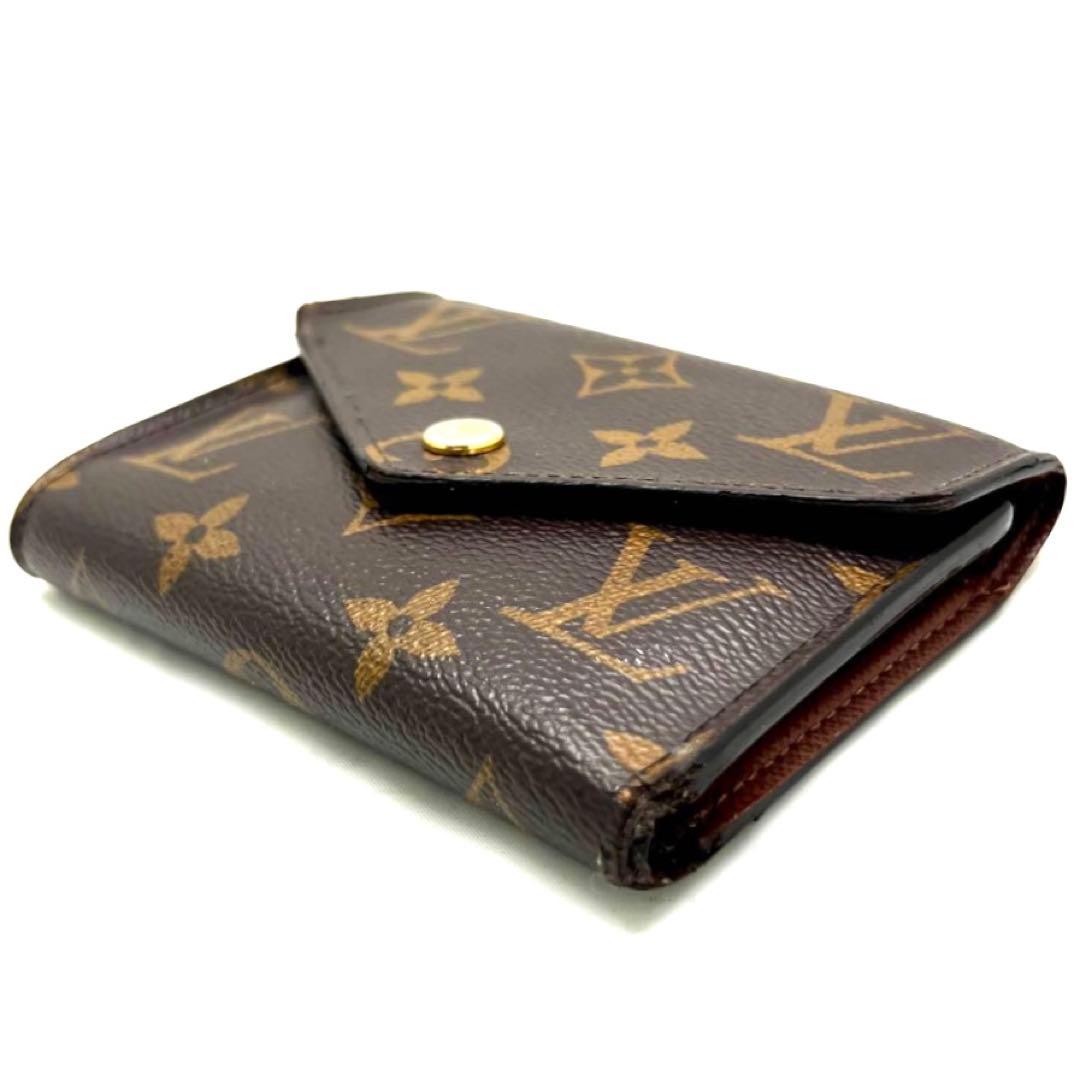 Louis Vuitton Monogram Portefeuille Victorine Trifold Wallet — view 5