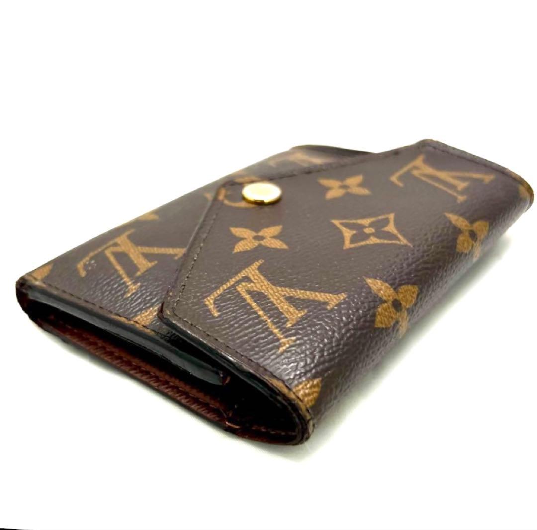 Louis Vuitton Monogram Portefeuille Victorine Trifold Wallet — view 6