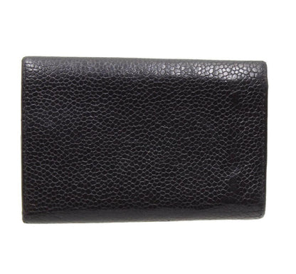 Chanel Coco Mark Caviar Skin 6-ring Key Case