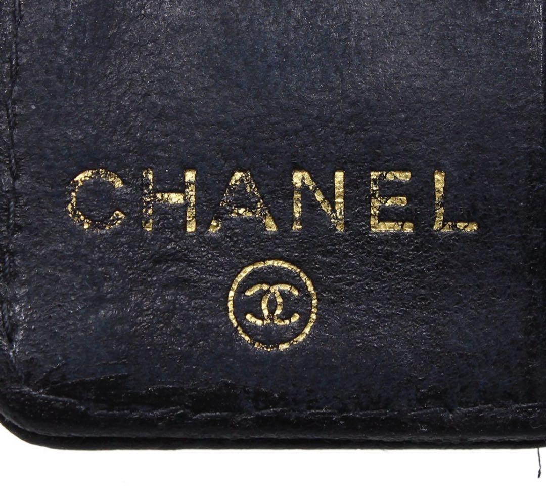 Chanel Coco Mark Caviar Skin 6-ring Key Case