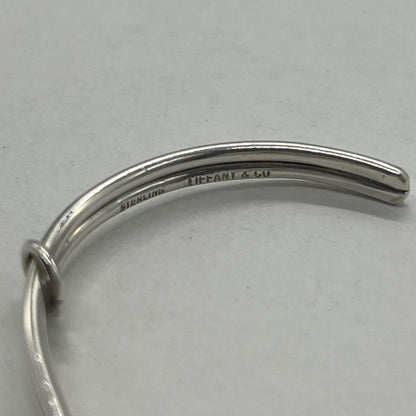 Tiffany & Co Center Knot Cuff Bangle Silver Bracelet — view 7