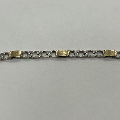 Tiffany & Co Figaro Chain Bracelet YG