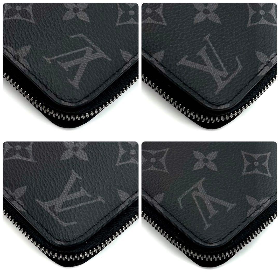 Louis Vuitton Monogram Eclipse Zippy Horizontal Wallet — view 9