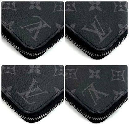 Louis Vuitton Monogram Eclipse Zippy Horizontal Wallet — view 9
