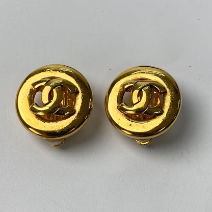 Chanel Cocomark Earring Gold