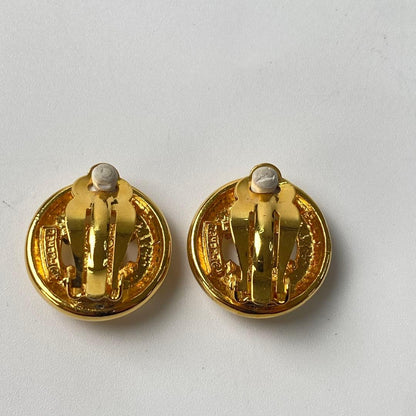 Chanel Cocomark Earring Gold