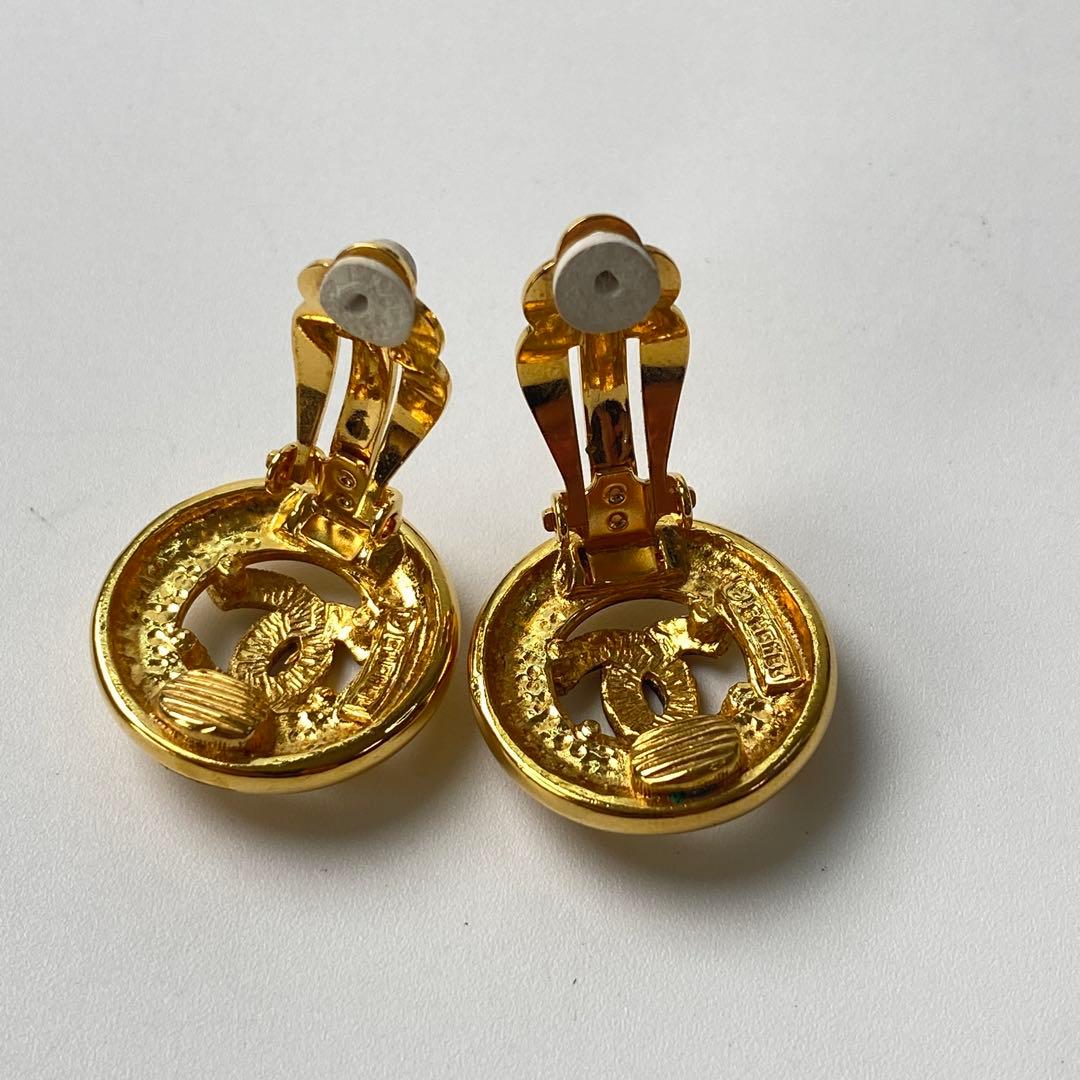 Chanel Cocomark Earring Gold