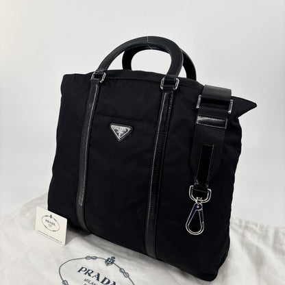 Prada Super Shoulder Bag Black — view 2