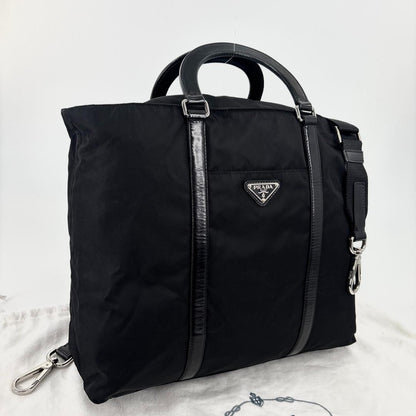 Prada Super Shoulder Bag Black — view 3