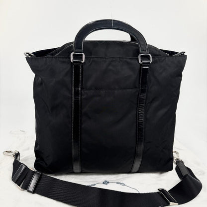 Prada Super Shoulder Bag Black — view 4