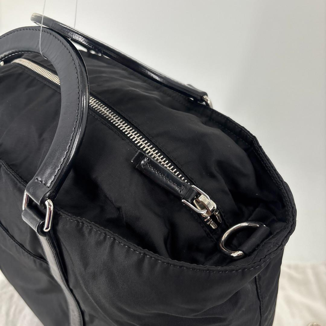 Prada Super Shoulder Bag Black — view 7