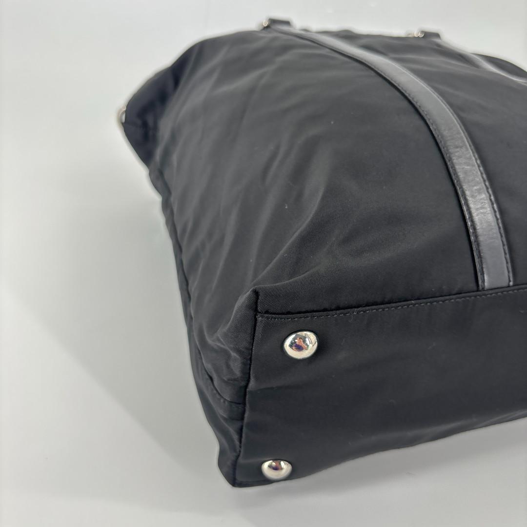 Prada Super Shoulder Bag Black — view 9