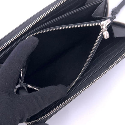 Louis Vuitton Zippy Lockme Wallet Black — view 6